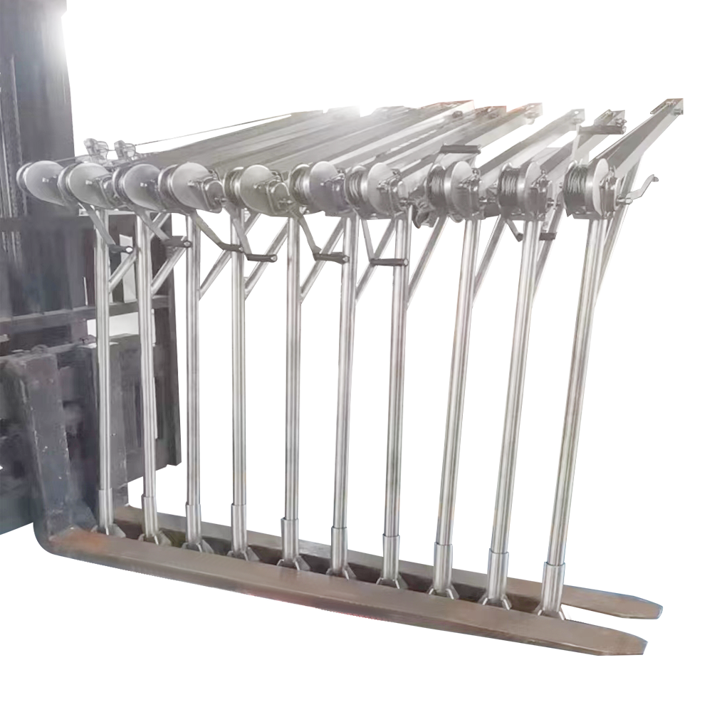 معالجة مياه الصرف الصحي جهاز رفع الفولاذ المقاوم للصدأ 100 كيلوغرام لكل كيلوغرام